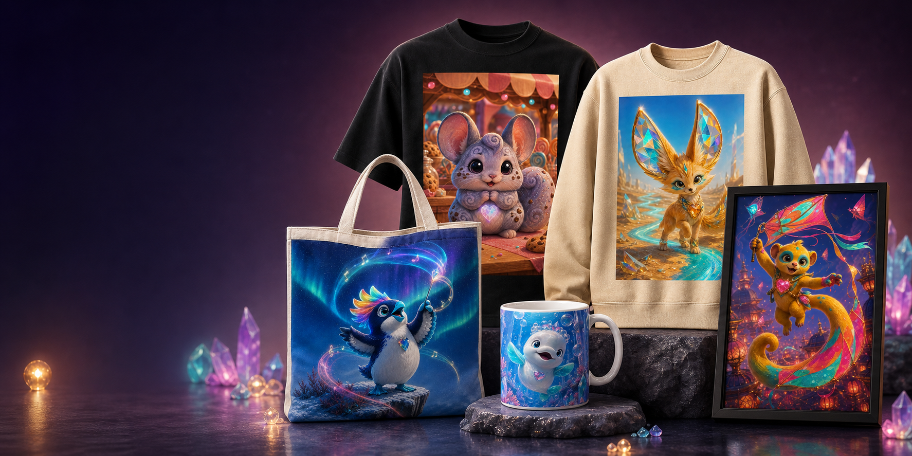 Shardlings Realm Spotlight merchandise collection